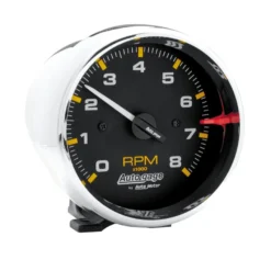 Varvräknare 3 3/100mm 8K RPM PEDESTAL BLK DIAL Krom CASE AUTOGAGE