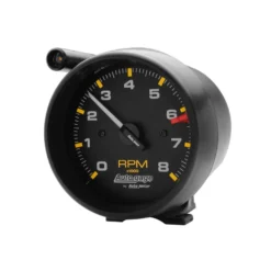 Varvräknare 3 3/100mm 8K RPM Pedestal Med Extern Shift Light Svart Visare Svart Case AG