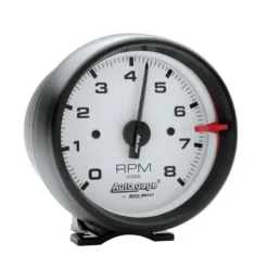 Varvräknare 3 3/100mm 8K RPM PEDESTAL WHT DIAL BLK CASE AUTOGAGE