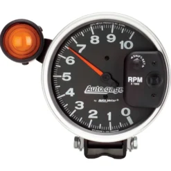Varvräknare 127mm 10K RPM PEDESTAL W/ EXT. SHIFT-LITE Svart AUTO GAGE
