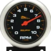 Varvräknare 100mm 10 000 RPM 2 & 4 Cylindrar Svart PRO-CYCLE
