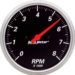 Varvräknare 127mm 8000 RPM IN-DASH DESIGNER BLACK