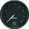 Varvräknare 127mm 8000 RPM IN-DASH GT