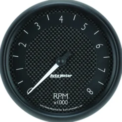 Varvräknare 127mm 8000 RPM IN-DASH GT