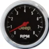 Varvräknare 87mm 8000 RPM In-Dash JEEP
