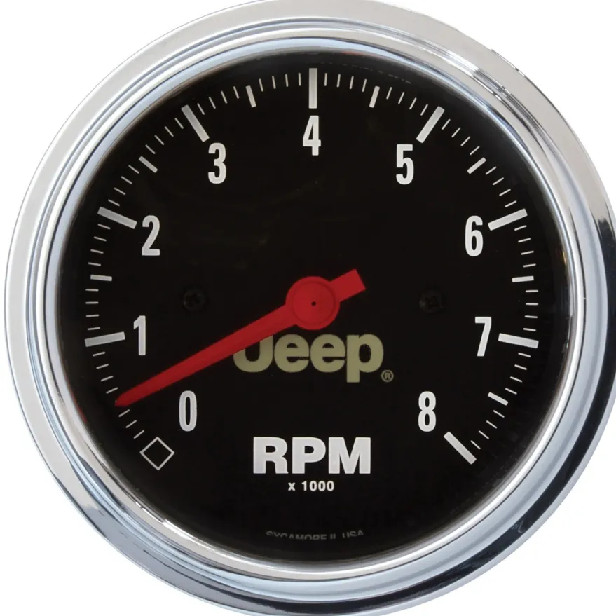 Varvräknare 87mm 8000 RPM In-Dash JEEP