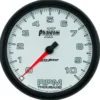 Varvräknare 127mm 10 000 RPM In-Dash PHANTOM II