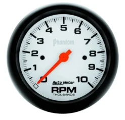 Varvräknare 87mm 10 000 RPM In-Dash PHANTOM