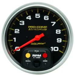 Varvräknare 127mm 10 000 RPM In-Dash PRO-COMP
