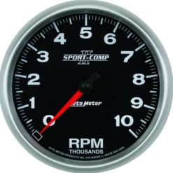 Varvräknare 127mm 10 000 RPM In-Dash SPORT-COMP II