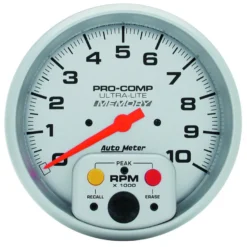 Varvräknare 127mm 10 000 RPM In-Dash Ultra-Lite