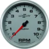 Varvräknare 87mm 0-10 000 RPM IN-DASH ULTRA-LITE II
