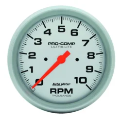 Varvräknare 127mm 10 000 RPM In-Dash Ultra-Lite