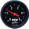 Varvräknare 52mm 0-5000 RPM IN-DASH Z-SERIES