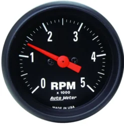Varvräknare 52mm 0-5000 RPM IN-DASH Z-SERIES