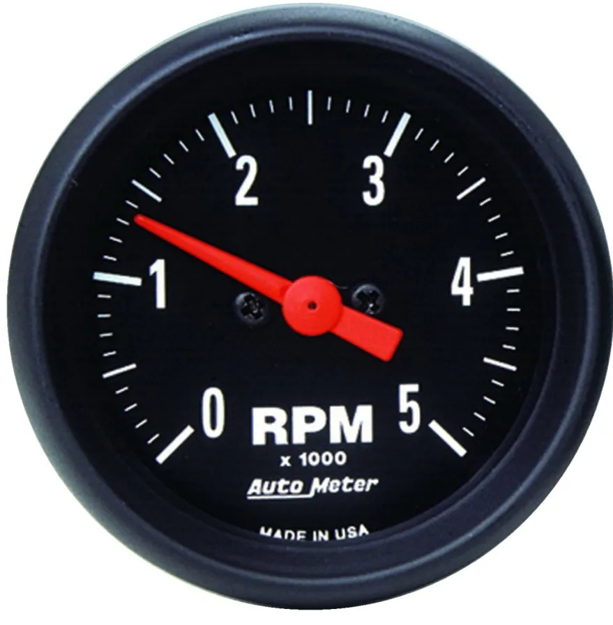 Varvräknare 52mm 0-5000 RPM IN-DASH Z-SERIES