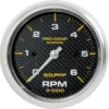 Varvräknare 87mm 6000 RPM MARINE CARBON FIBER