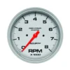 Varvräknare 127mm 8000 RPM MARINE SILVER
