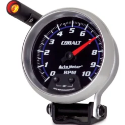 Varvräknare 100mm 10 000 RPM Stående Med Shiftlight COBALT