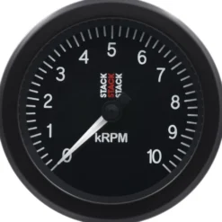 Varvräknare Sport88mm 0-10K RPM (Elektrisk) Svart Autometer Stack