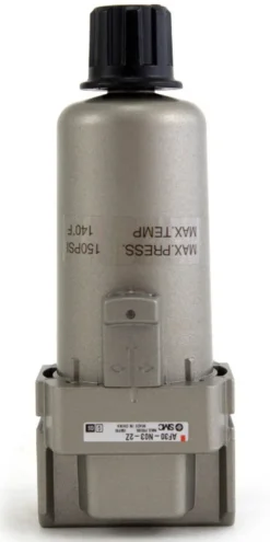 Vattenavskiljare 3/8'' FNPT SMC # AF3-N03-2Z-A Air Lift Performance