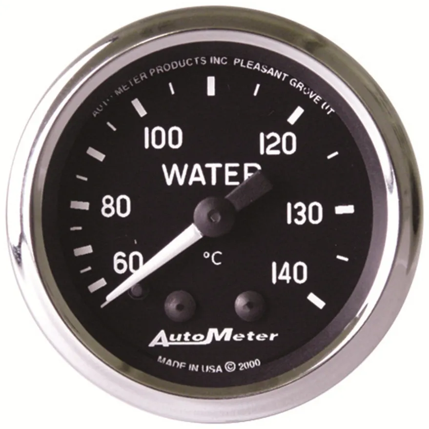 Vattentempmätare 52mm 60-140ºC (Mekanisk) COBRA