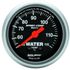 Vattentempmätare 52mm 50-115ºC (Mekanisk) SPORT-COMP