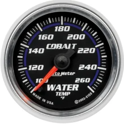 Vattentempmätare 52mm 100-260ºF (Digital Stepper-motor) COBALT