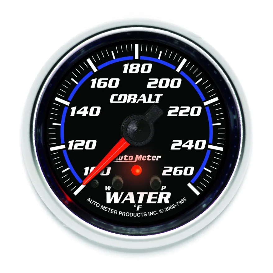 Vattentempmätare 66.7mm 260ºF (Digital Stepper-motor) COBALT