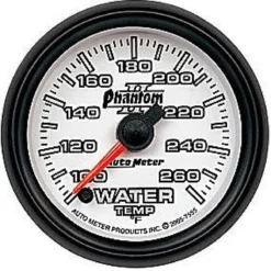 Vattentempmätare 52mm 260ºF (Digital Stepper-.motor) PHANTOM II