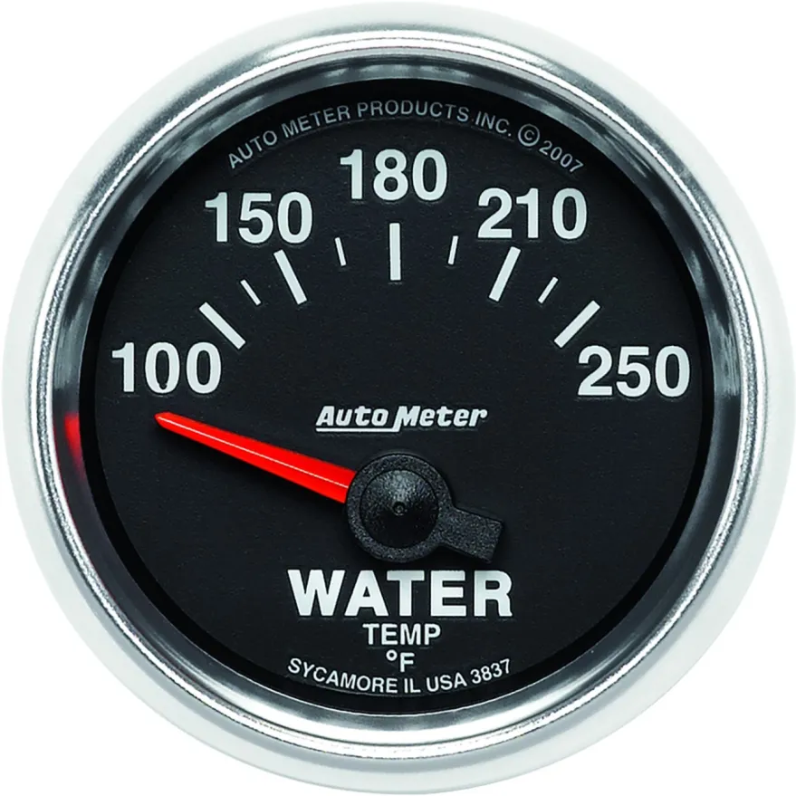 Vattentempmätare 52mm 100-250ºF (Elektrisk) GS