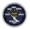 Vattentempmätare 52mm 100-250ºF (Elektrisk) MARINE CARBON FIBER