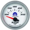 Vattentempmätare 52mm 100-250ºF (Elektrisk) Vit MOPAR