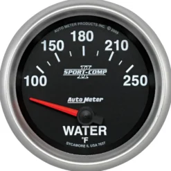Vattentempmätare 66.7mm 100-250ºF (Elektrisk) SPORT-COMP II