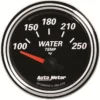 Vattentempmätare 52mm 250ºF (Elektrisk) DESIGNER BLACK II