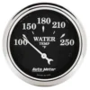Vattentempmätare 52mm 250ºF (Elektrisk) OLD TYME BLACK