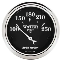 Vattentempmätare 52mm 250ºF (Elektrisk) OLD TYME BLACK