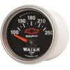 Vattentempmätare 52mm 100-250ºF (Elektrisk) GM CHEVY Svart