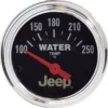 Vattentempmätare 52mm 250ºF (Elektrisk) JEEP
