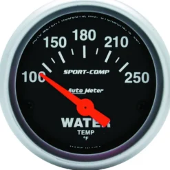 Vattentempmätare 52mm 100-250ºF (Elektrisk) SPORT-COMP