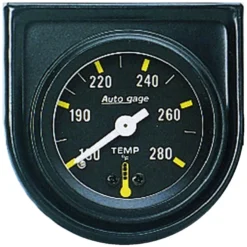 Vattentempmätare 1.127mm 280ºF MECH BLK DIAL BLK BEZEL AUTOGAGE
