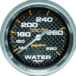 Vattentempmätare 66.7mm 140-280ºF (Mekanisk) CARBON FIBER