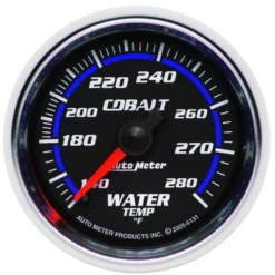 Vattentempmätare 52mm 140-280ºF (Mekanisk) COBALT