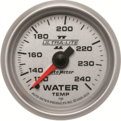 Vattentempmätare 52mm 120-240ºF (Mekanisk) ULTRA-LITE II