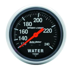 Vattentempmätare 66.7mm 120-240ºF (Mekanisk) SPORT-COMP