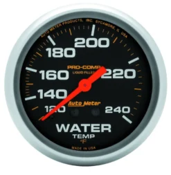 Vattentempmätare 66.7mm 120-240ºF PRO-COMP