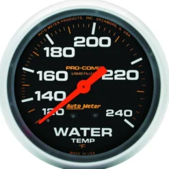 Vattentempmätare 66.7mm 120-240ºF PRO-COMP