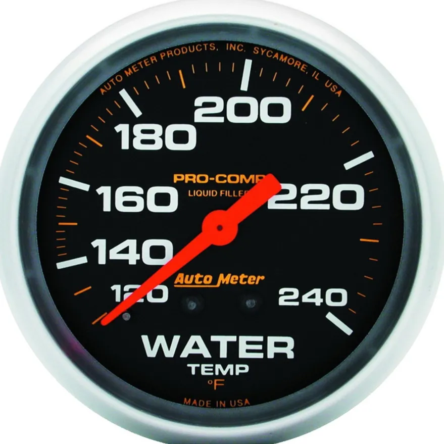 Vattentempmätare 66.7mm 120-240ºF PRO-COMP