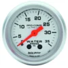 Vattentrycksmätare 52mm 35PSI (Mekanisk) Ultra-Lite