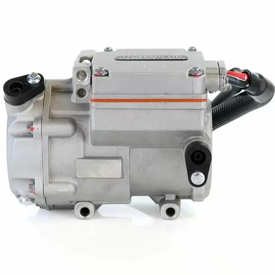 24VDC 18cc Elektrisk Scrollkompressor - 3 Hastigheter (2, 4, 6k RPM)T7 Design